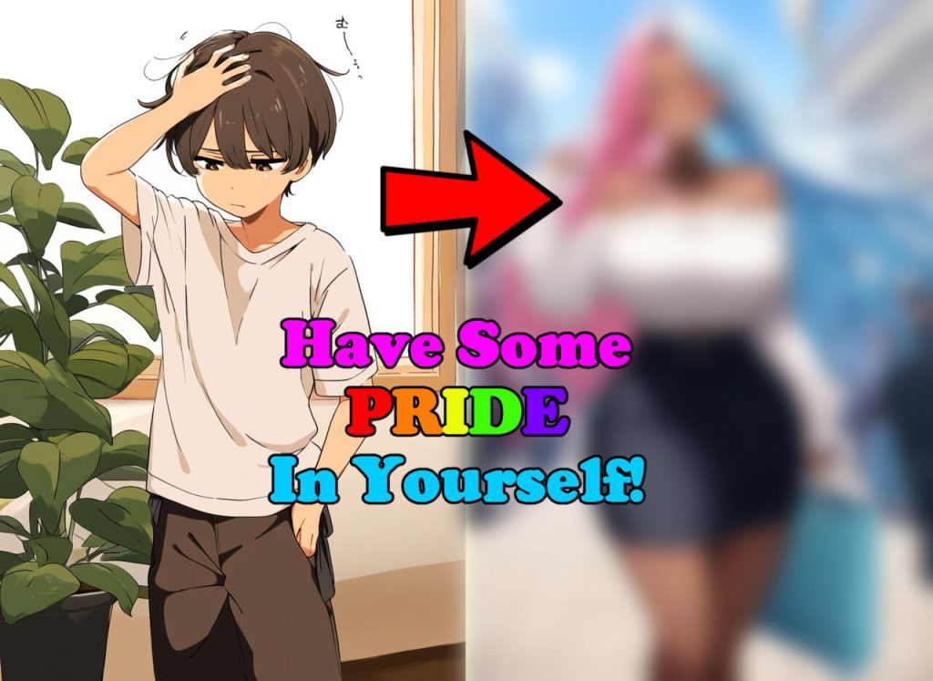 Have Some PRIDE In Yourself! (TSF AP Gyarufication Comic) [AI Generated]-本地漫画站