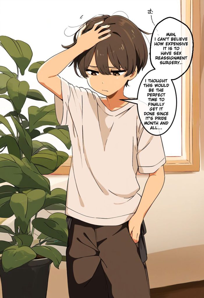 图片[2]-Have Some PRIDE In Yourself! (TSF AP Gyarufication Comic) [AI Generated]-本地漫画站