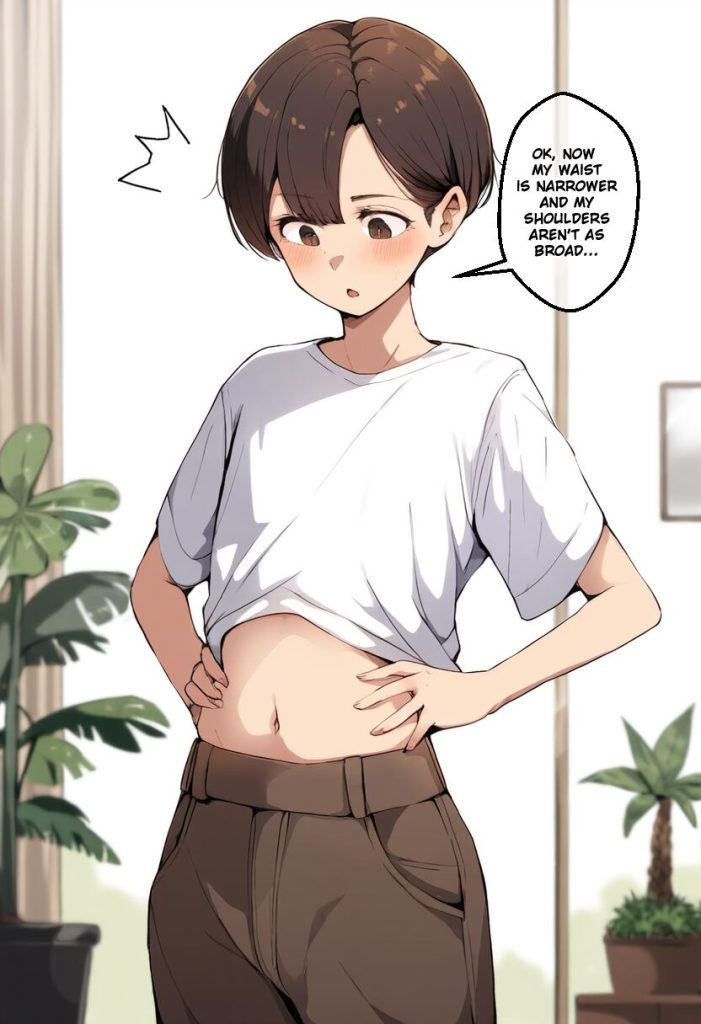 图片[18]-Have Some PRIDE In Yourself! (TSF AP Gyarufication Comic) [AI Generated]-本地漫画站