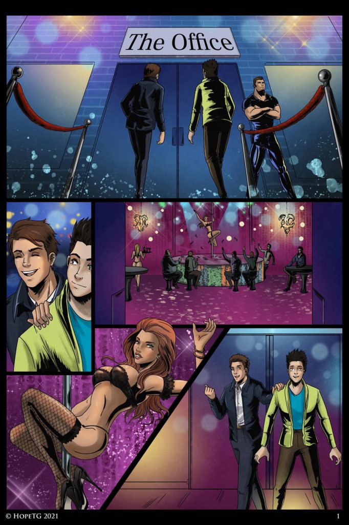 图片[3]-[HopeTG] A Late Night At The Office-本地漫画站