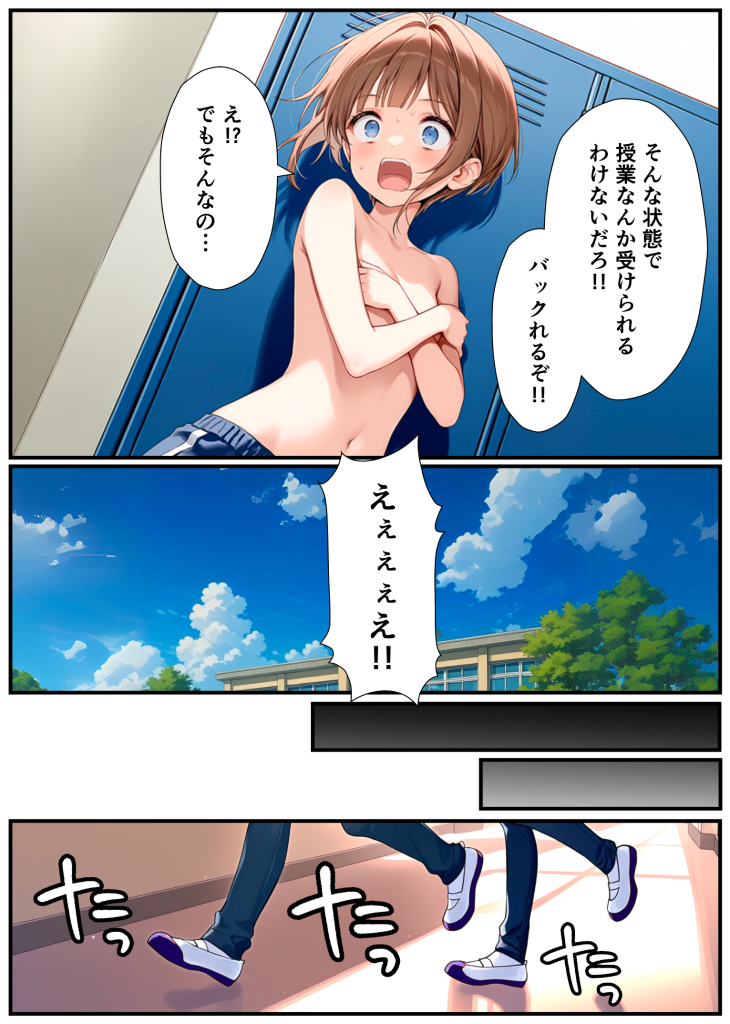 图片[18]-[悪魔ほろほろ] [AI生成]子宮誕生〜女の子になった体でセックスに溺れる学校生活〜-本地漫画站