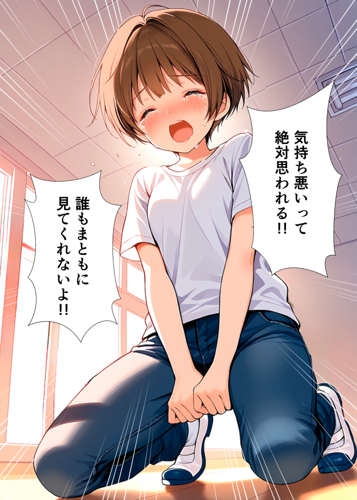 图片[21]-[悪魔ほろほろ] [AI生成]子宮誕生〜女の子になった体でセックスに溺れる学校生活〜-本地漫画站