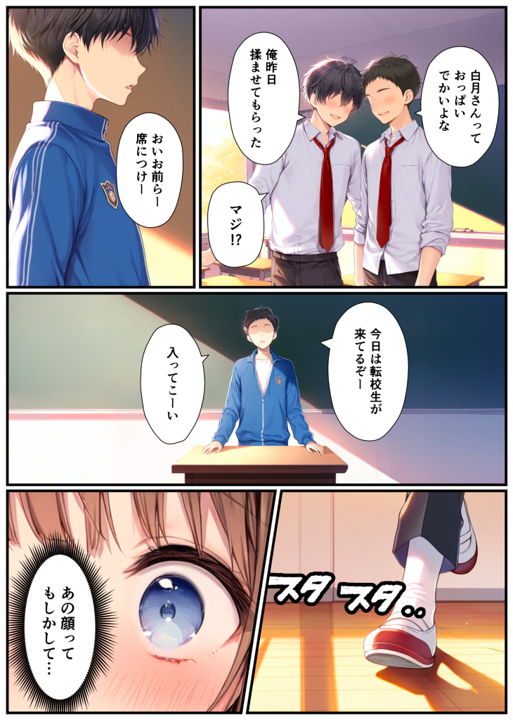 图片[68]-[悪魔ほろほろ] [AI生成]子宮誕生〜女の子になった体でセックスに溺れる学校生活〜-本地漫画站