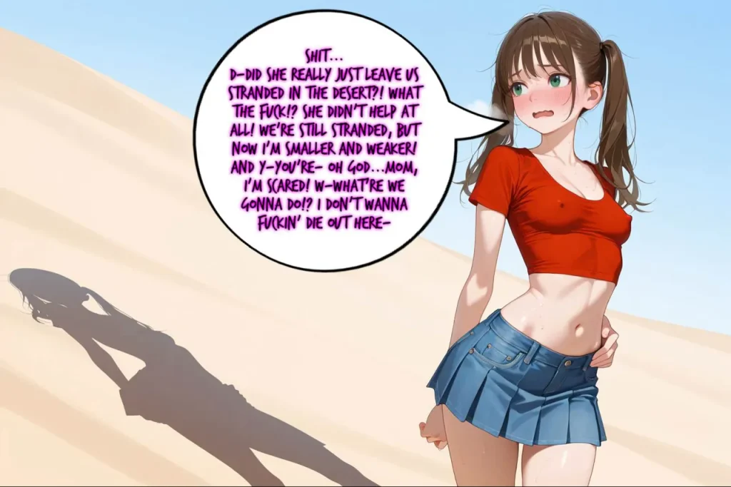图片[164]-[AlwaysOlder] Roadside Oasis (DaughterMILF) TG ARAP Comic [AI Generated]-本地漫画站