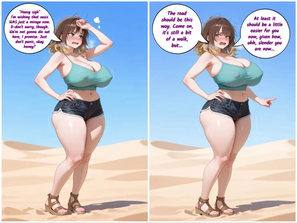 图片[165]-[AlwaysOlder] Roadside Oasis (DaughterMILF) TG ARAP Comic [AI Generated]-本地漫画站