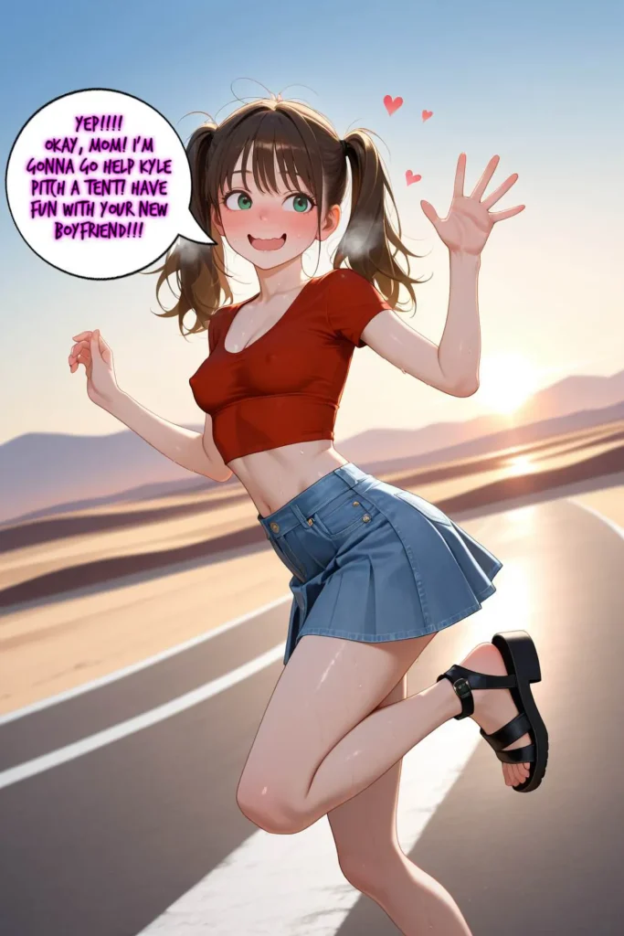 图片[185]-[AlwaysOlder] Roadside Oasis (DaughterMILF) TG ARAP Comic [AI Generated]-本地漫画站