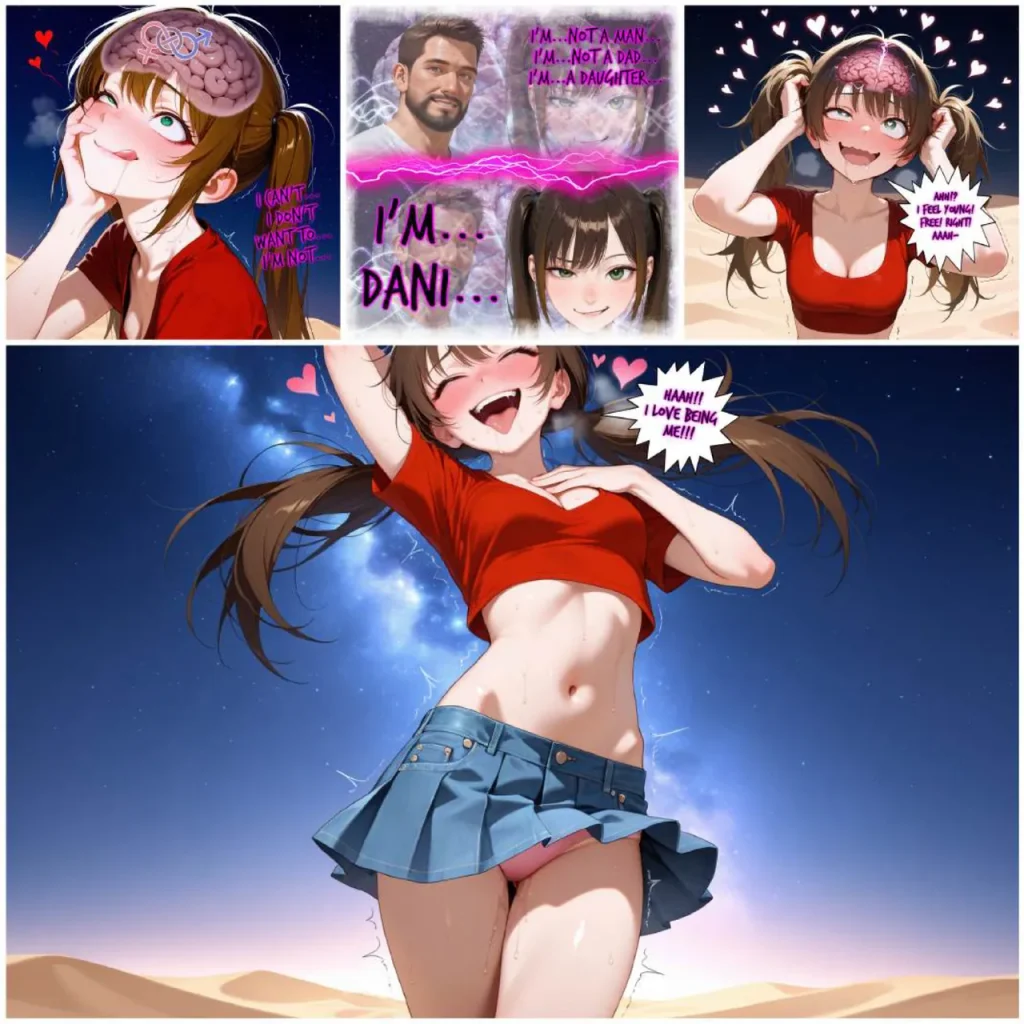 图片[208]-[AlwaysOlder] Roadside Oasis (DaughterMILF) TG ARAP Comic [AI Generated]-本地漫画站